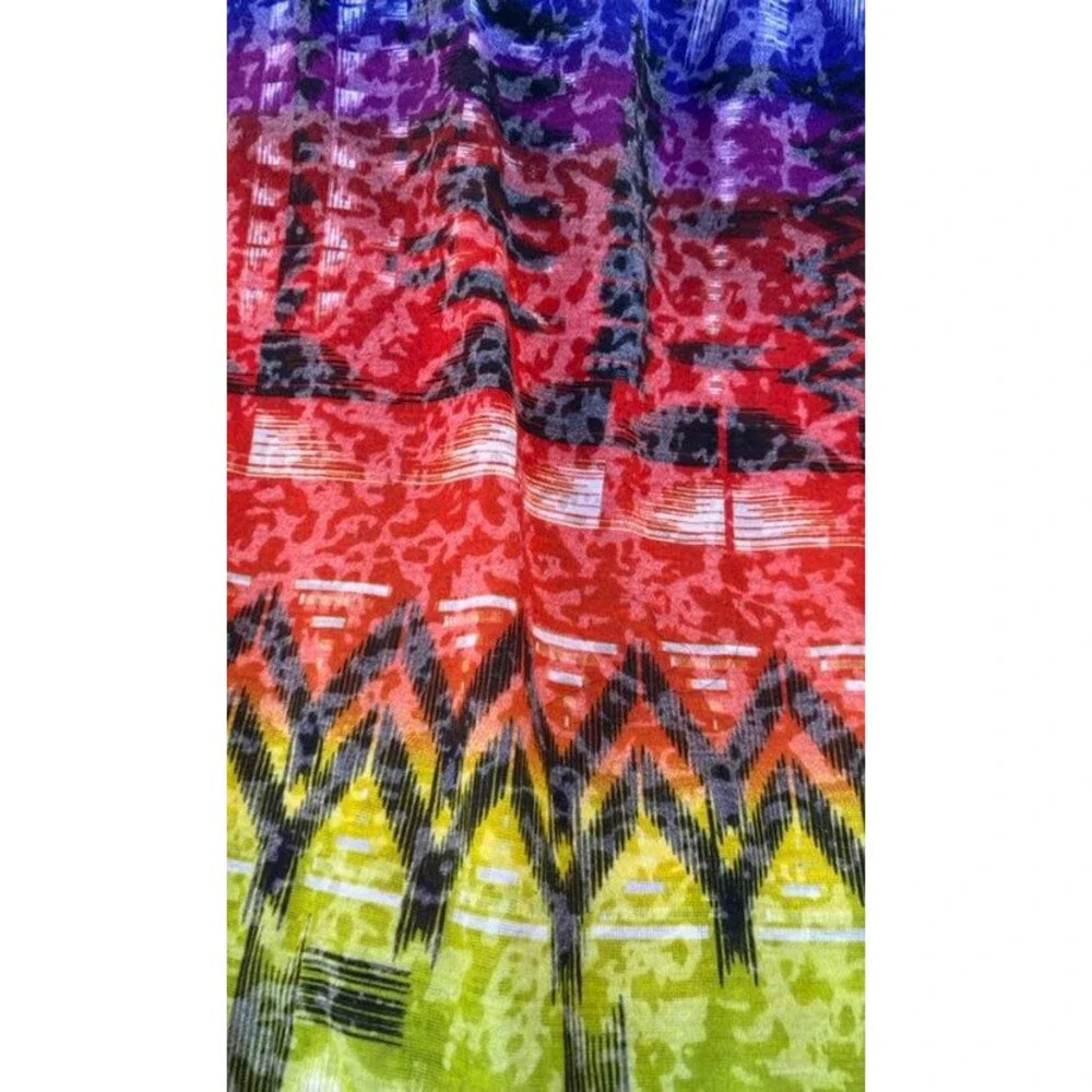 Delia's Racerback Tank Small Aztec Rainb - Picture 7 of 9